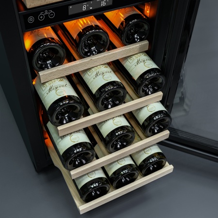 Винный шкаф Meyvel MV28-KST2 двухзонный под столешницу